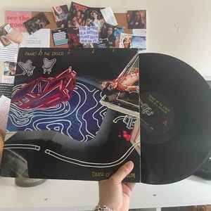 Death if a bachelor, Panic at the disco vinyl record